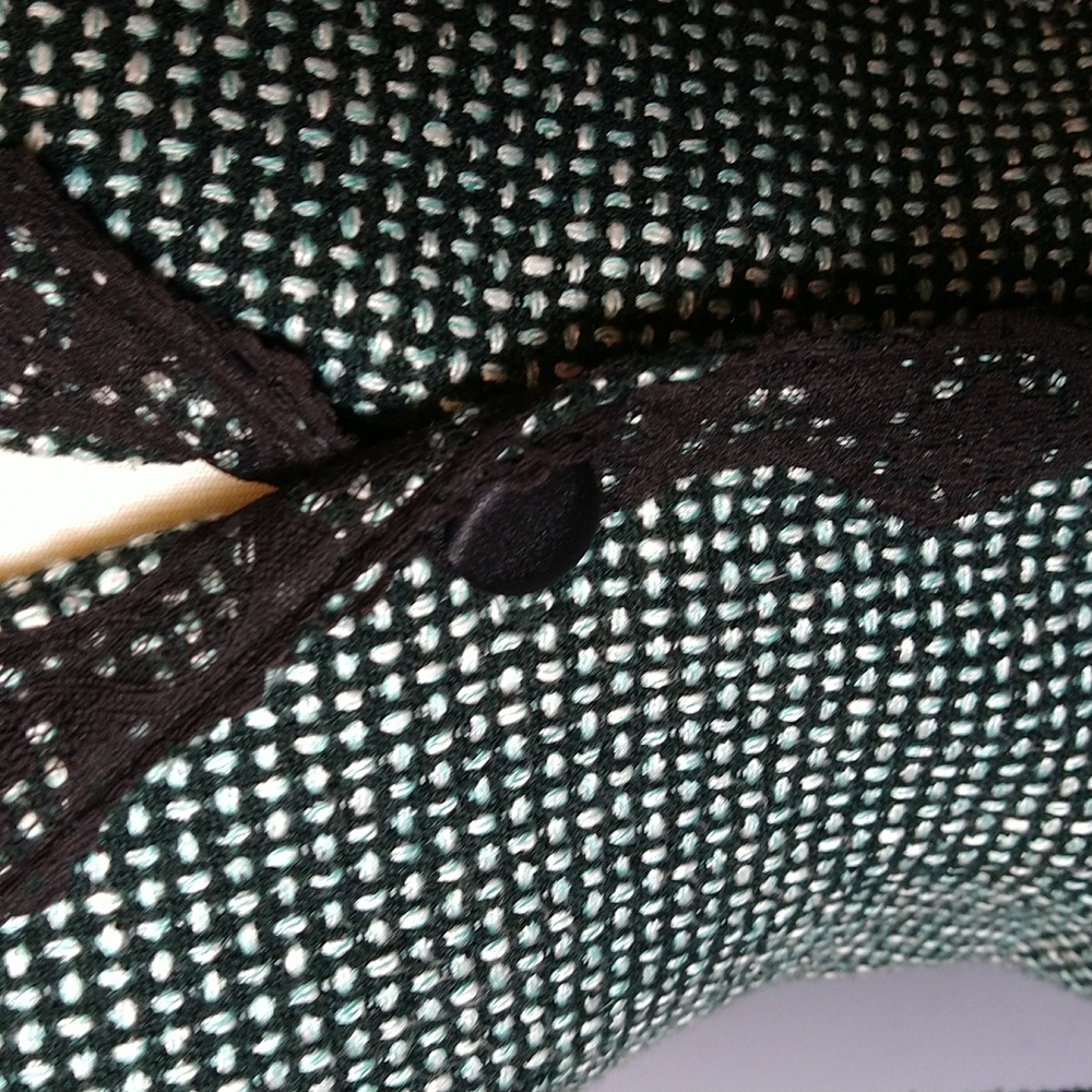 Access tweed green blazer size 4 - Picture 4 of 6